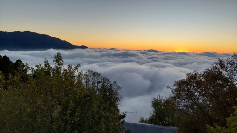 Vue au dessus des nuages, Mexique