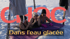 Baignades glacée dans le Saint-Laurent