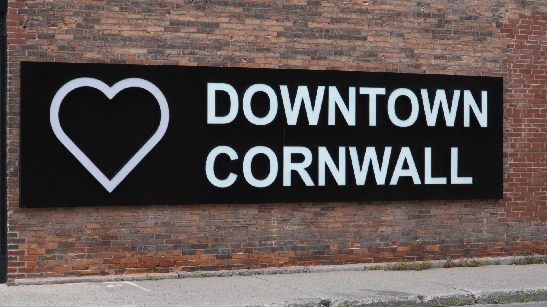 Cornwall downtown affiche