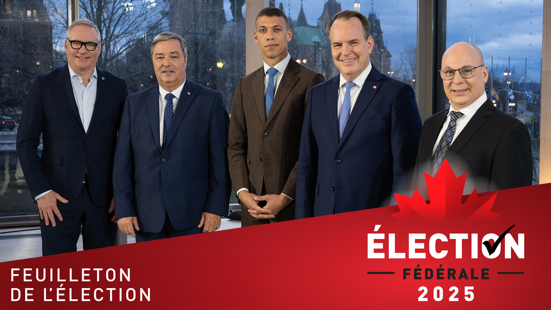 Le débat sur les enjeux francophones a suscité des tensions entre les cinq candidats, mardi.