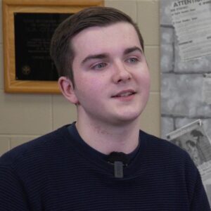 Jacob Pilon - Premier ministre du gouvernement des élèves et président du comité