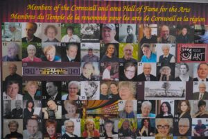 Membres du Temple de la renommée pour les arts - Cornwall