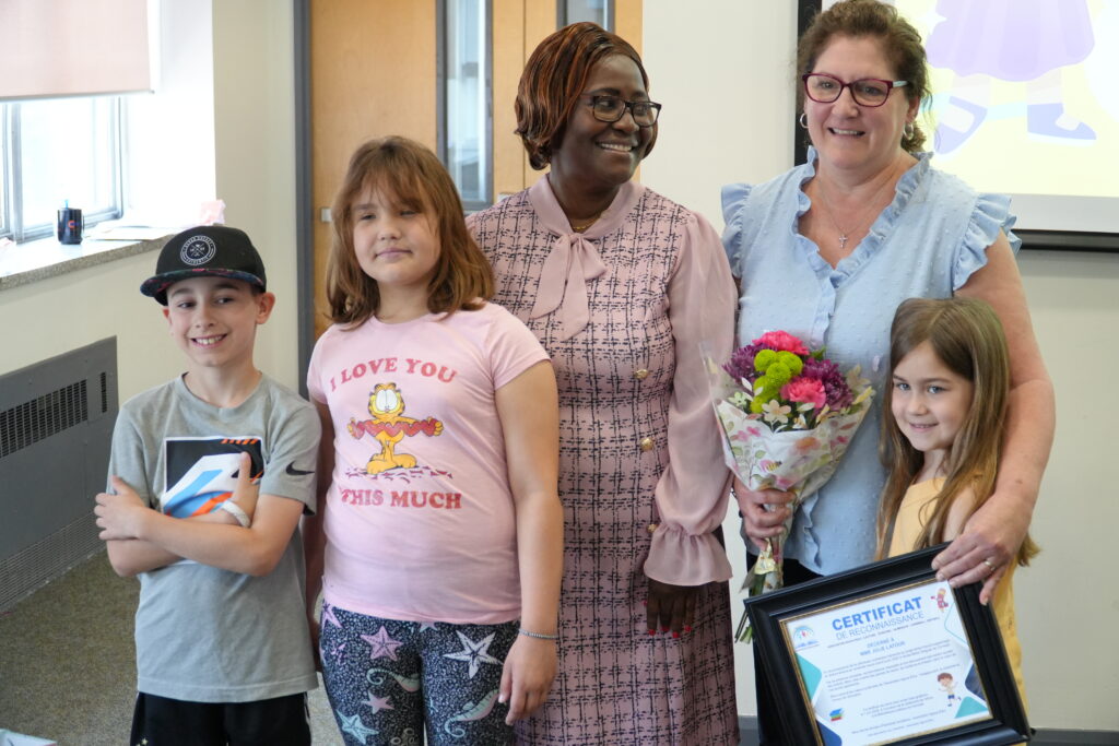 Julie Latour, enseignante à la retraite de l’école Marie Tanguay