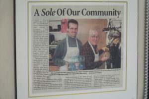 Article de presse cordonnerie Plourde