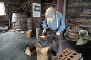 Forgeron - Festival des récoltes d’automne du Musée des pionniers de Glengarry