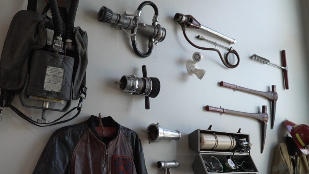 Objets historiques du service incendie