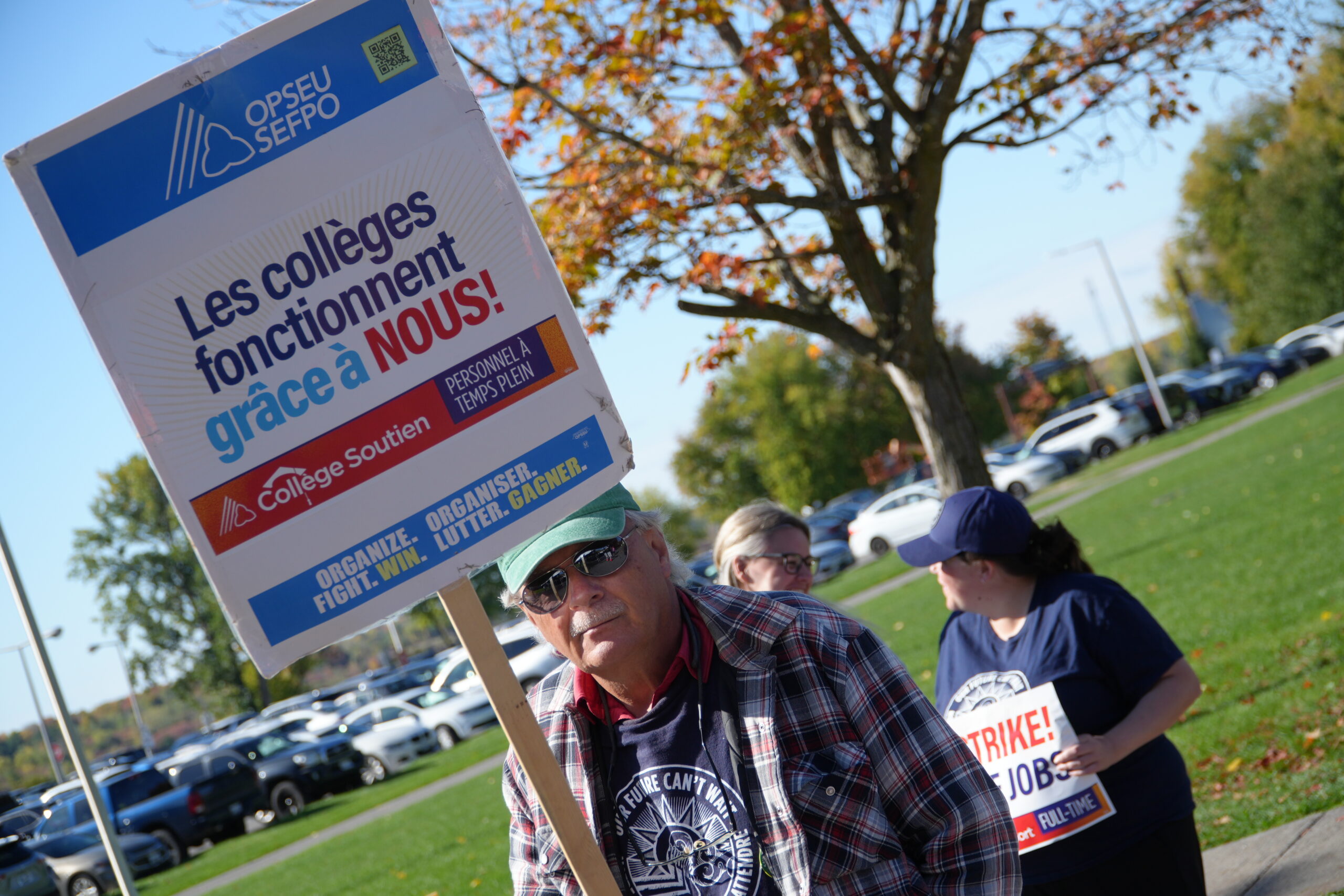 Participant manifestation collège St Lawrence