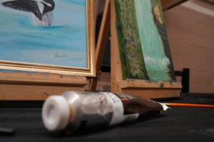 Peinture exposées au CCEC de Cornwall