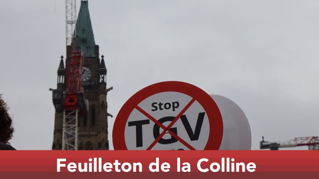 Plaque avec stop TGV