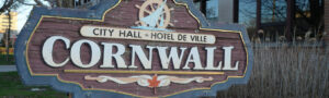 Plaque de l'Hôtel de Ville de Cornwall