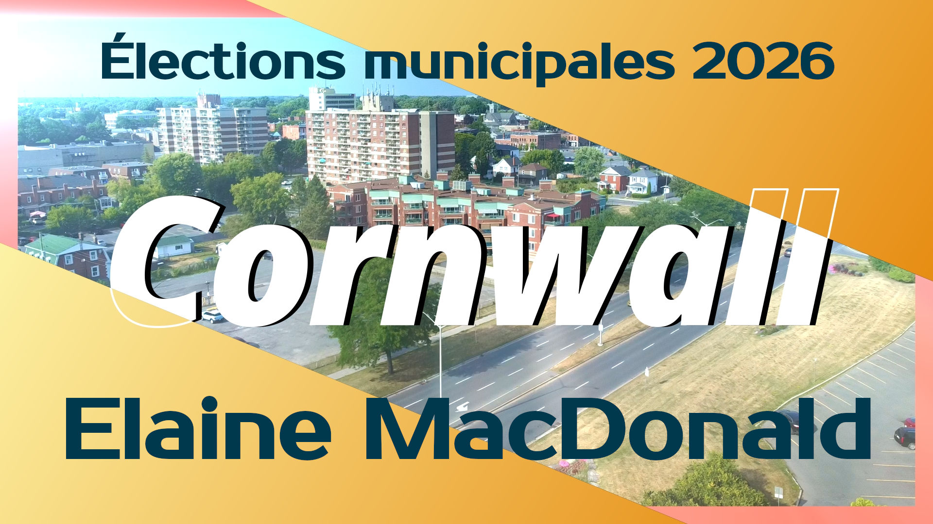 Élections municipales de Cornwall - Elain MacDonald